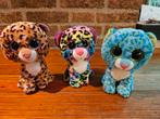 3 panters van ty beanie babies, Kinderen en Baby's, Speelgoed | Knuffels en Pluche, Ophalen of Verzenden, Zo goed als nieuw, Overige typen