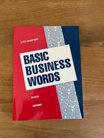 P.J. van der Voort - Basic Business Words, Engels, Ophalen of Verzenden, Zo goed als nieuw, P.J. van der Voort