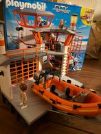 Playmobil City Action Reddingsstation met Boot, Ophalen of Verzenden, Zo goed als nieuw, Complete set