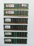 6 x 256MB  (Kingston, Samsung, Siemens) RAM geheugen, Computers en Software, RAM geheugen, Desktop, Overige soorten, Gebruikt