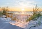 Strand behang Zonsondergang II, duinen, zee, Muurdeco4kids, Huis en Inrichting, Stoffering | Behang, Strand, zee, vakantie, relaxen