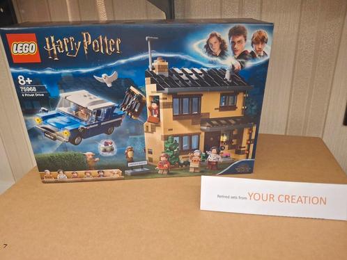 NEW AND SEALED Lego 75968 Privet Drive Harry Potter, Kinderen en Baby's, Speelgoed | Duplo en Lego, Nieuw, Lego, Ophalen of Verzenden
