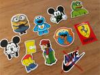 Sticker Set 9x Disney, Mario, Simpsons, Cookie, Mickey Mouse, Ophalen of Verzenden, Zo goed als nieuw, Taarten, Bakvorm
