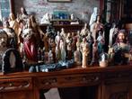Diverse antieke brocante religie beelden, Ophalen of Verzenden, Gebruikt