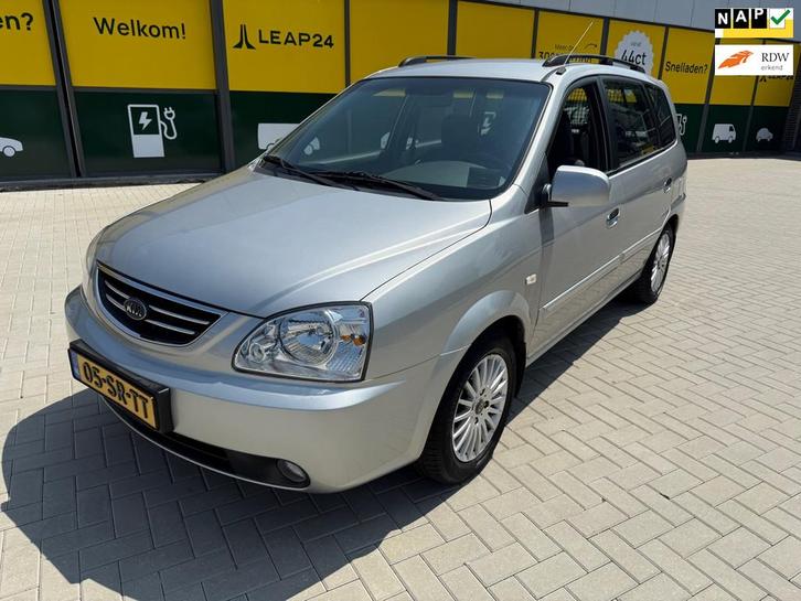 Kia Carens 2.0 CVVT EX *NETTE AUTO* NWE APK!, Auto's, Kia, Bedrijf, Te koop, Carens, ABS, Airbags, Airconditioning, Centrale vergrendeling