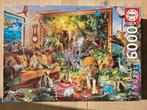 Educa Puzzel 6000 Stukjes - Dierenparadijs, Ophalen, Minder dan 500 stukjes