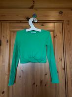 Top tshirt groen zara S lange mouw, Zara, Ophalen of Verzenden, Zo goed als nieuw, Lange mouw