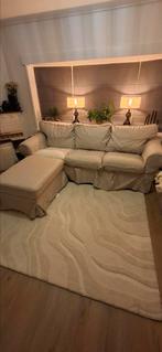 Ektorp hoes chaise lounge bank, niet compleet,  beige, Ophalen of Verzenden, 75 tot 100 cm