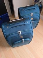 Te Koop 2x zgan handbagage trolley, Ophalen, 30 cm of meer, Blauw, Minder dan 35 cm