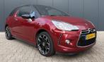 Citroen DS3 1.6 So Chic Airco Cruise Navi Leder NAP PDC, Voorwielaandrijving, Euro 5, Gebruikt, Zwart