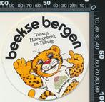 Sticker: Beekse Bergen - Tussen Hilvarenbeek en Tilburg (3), Ophalen of Verzenden, Zo goed als nieuw, Bedrijf of Vereniging