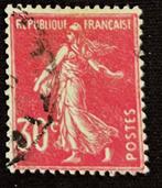 1924 Frankrijk Semeuse 30c Yvert 191  gebruikt, Verzenden, Gestempeld