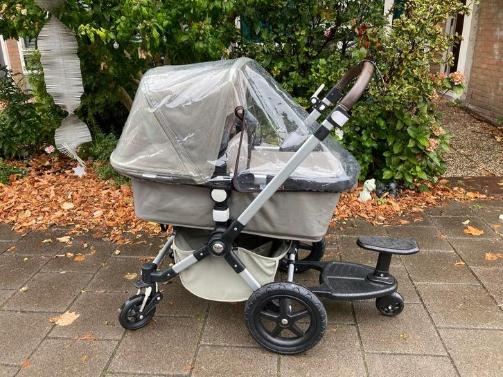 Bugaboo Cameleon 3 regenkap voetenzak meerijdplank airosleep, Kinderen en Baby's, Kinderwagens en Combinaties, Gebruikt, Kinderwagen