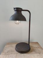 Metalen tafel/ bureau lamp ( op batterijen), Ophalen of Verzenden, Zo goed als nieuw, Minder dan 50 cm