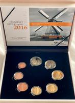 Proofset Nederland 2016 - wetenschappelijk erfgoed in NL, Ophalen of Verzenden, Koning Willem III, Euro's, Setje