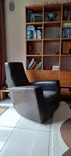 Design fauteuil, Longa van Gerard van de Berg, Huis en Inrichting, Fauteuils, Ophalen, Gebruikt, 75 tot 100 cm, Leer