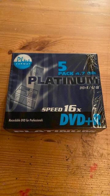 Bestmedia Platinum DVD+R 4,7 GB, 5 Pcs. beschikbaar voor biedingen