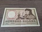 Heel mooi biljet 100 gulden Erasmus, 1953, Postzegels en Munten, Bankbiljetten | Nederland, Ophalen of Verzenden, 100 gulden