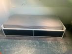 Eenpersoons bed met opberglades 90x200, Huis en Inrichting, Slaapkamer | Bedden, Gebruikt, 90 cm, Eenpersoons, Wit