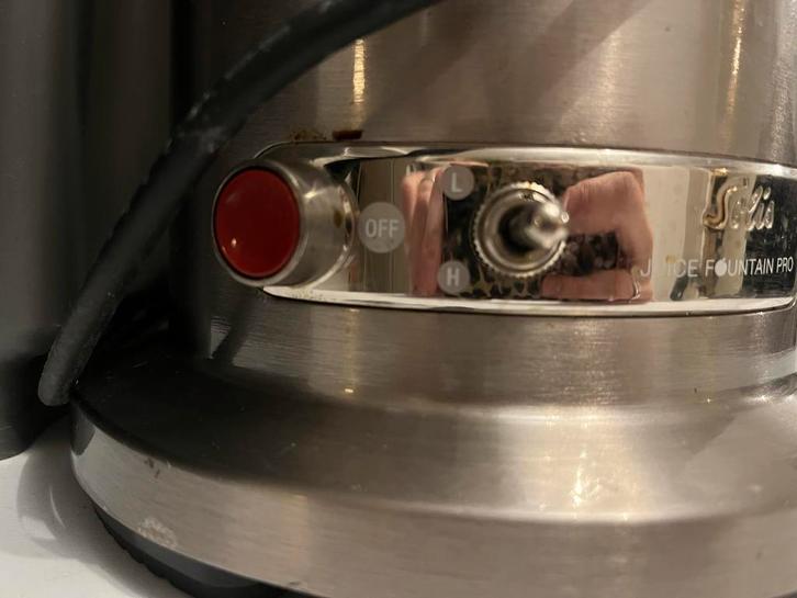 Solis juice fountain pro - Slowjuicer, Witgoed en Apparatuur, Juicers, Gebruikt, Slowjuicer, Elektrisch, Ophalen