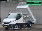 Iveco Daily 35C16 3.0L Kipper Dubbellucht 3,5t Trekhaak Navi, Auto's, Bestelauto's, Stof, Gebruikt, Euro 6, 4 cilinders