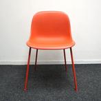 Muuto Fiber Side Chair Design Stoel | Rood | Stoelen, Gebruikt, -, -, Ophalen of Verzenden
