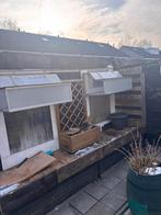 2 mooie spoetniken, Dieren en Toebehoren, Ophalen, Gebruikt, Aluminium, Volière