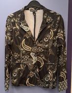Tramontana travelstof blazer zwart + paisleyprint L nr 44860, Kleding | Dames, Zwart, Ophalen of Verzenden, Zo goed als nieuw