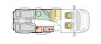 Adria Twin Supreme 640 SLB 140 pk AUTOMAAT 9-Traps Euro6 Fia, Automaat, Buscamper of Camperbus, Hordeur, Tot en met 2