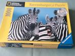 Puzzel zebra's, Ophalen, 500 t/m 1500 stukjes, Zo goed als nieuw