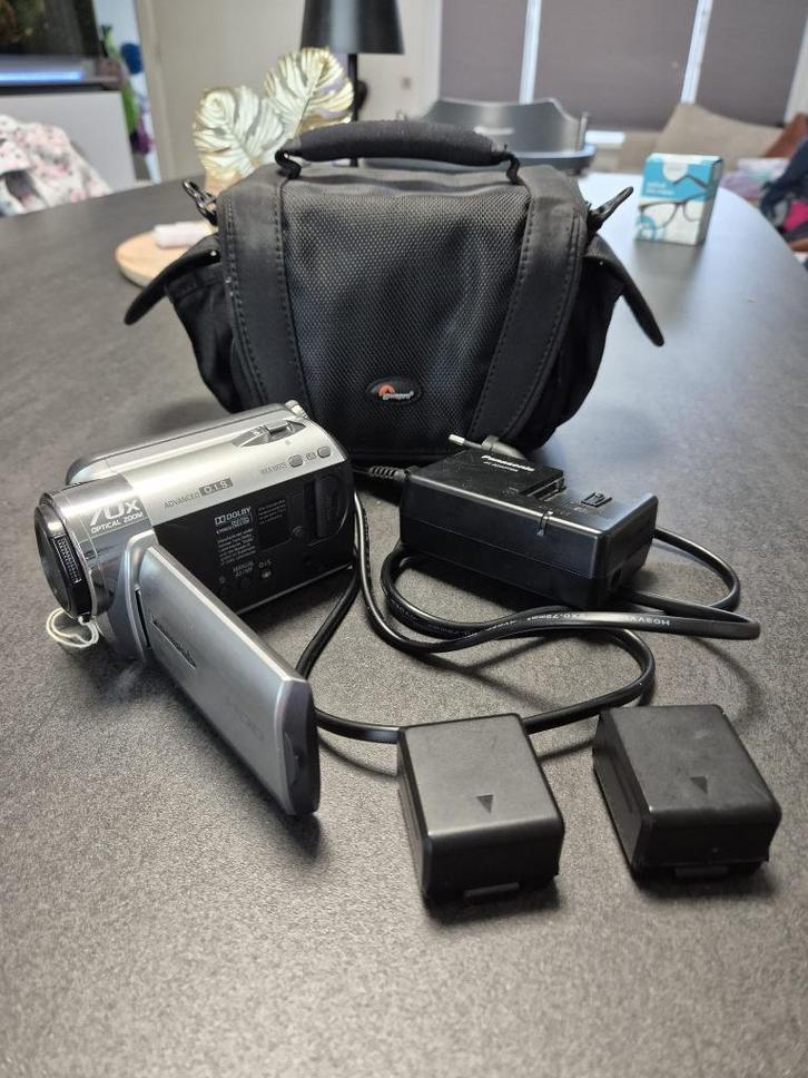 Panasonic SDR‑H80 – 60 GB HDD, Audio, Tv en Foto, Videocamera's Digitaal, Gebruikt, Camera, Geheugenkaart, Panasonic, 20x of meer