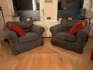 2x IKEA Ektorp fauteuils beschikbaar voor biedingen