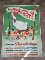 Ganzenbord spel oud affiche Marten Toonder, Ophalen of Verzenden, Zo goed als nieuw