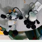 Sleutelhanger schaap zwart wit evt met koe, Verzamelen, Ophalen of Verzenden, Zo goed als nieuw, Dier of Natuur