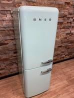 Mooie Smeg Retro koelkast 1.78 m hoog, Gebruikt, 200 liter of meer, 60 cm of meer, Energieklasse A of zuiniger