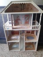 Groot KIDKRAFT Barbie/ poppenhuis met 6 kamers,2 balkons, Ophalen, Gebruikt, Barbie