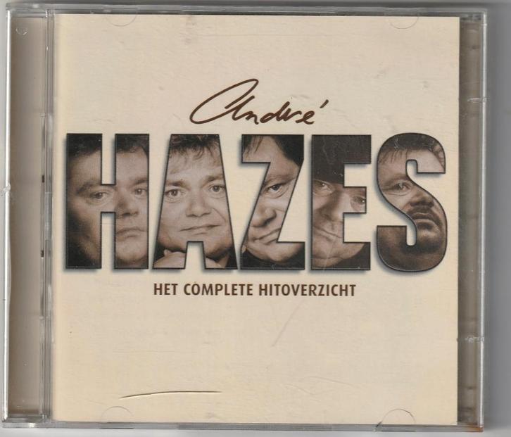 Andre Hazes - Het complete hitoverzicht (2CD), Cd's en Dvd's, Cd's | Nederlandstalig, Gebruikt, Levenslied of Smartlap, Ophalen of Verzenden