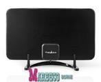 DVB-T antenne, UHF, VHF, FM binnen antenne, Verst26dB, Black, Nedis, Nieuw, Info@marbeco.nl, Antenne