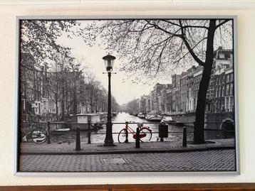 Groot Amsterdams Schilderij (100x140cm) beschikbaar voor biedingen