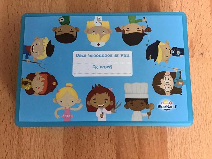 Blue Band broodtrommel beroepen blauw (nieuw) brooddoos, Huis en Inrichting, Keuken | Keukenbenodigdheden, Nieuw, Ophalen of Verzenden
