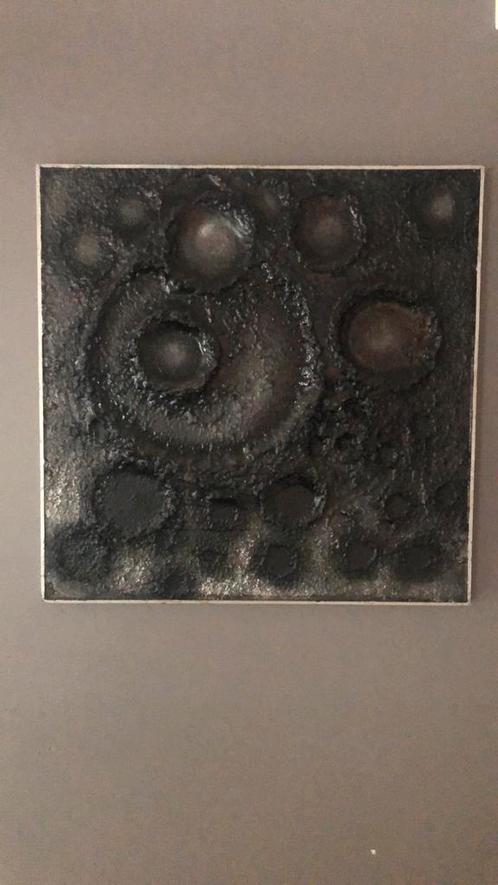 Schilderij Jan Rijnders - Delft, Antiek en Kunst, Kunst | Schilderijen | Abstract, Ophalen