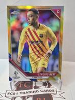 Dest - Barcelona - Topps UCL Chrome Golden Parallel 4/50, Ophalen of Verzenden, Zo goed als nieuw, Buitenlandse clubs, Poster, Plaatje of Sticker