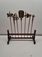 Antiek Miniatuur Wapenrek - Decoratief, Antiek en Kunst, Ophalen of Verzenden, Brons