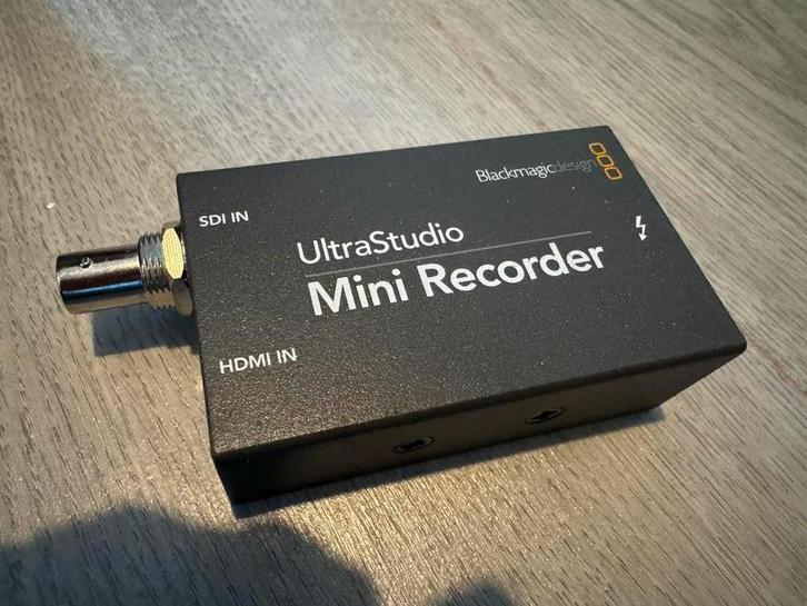 Blackmagic Ultrastudio Mini Recorder - HDMI/SDI Capture, Audio, Tv en Foto, Professionele Audio-, Tv- en Video-apparatuur, Gebruikt