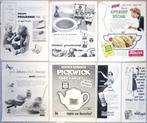 Advertenties reclames van juli 1958, Verzamelen, Merken en Reclamevoorwerpen, Overige typen, Gebruikt, Ophalen