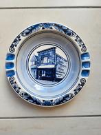 Delfts Blauw Asbak met Afbeelding, Antiek en Kunst, Ophalen of Verzenden
