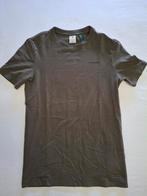 Khaki/legergroen G-star Raw t-shirt, maat S, G-Star Raw, Ophalen of Verzenden, Zo goed als nieuw, Groen