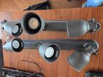 IKEA Hektar plafondrail 3 spots - 2 stuks, Ophalen, Zo goed als nieuw, Metaal of Aluminium, Led