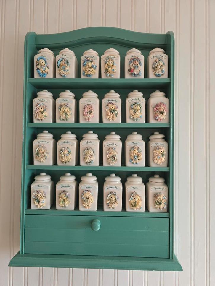 Goldina Art Collection Kruidenpotjes - Tjitske Van Nus, Huis en Inrichting, Woonaccessoires | Kandelaars en Kaarsen, Minder dan 25 cm