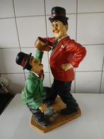 Laurel Hardy beeldje dikke dunne pap, Ophalen, Zo goed als nieuw, Pop, Beeldje of Miniatuur